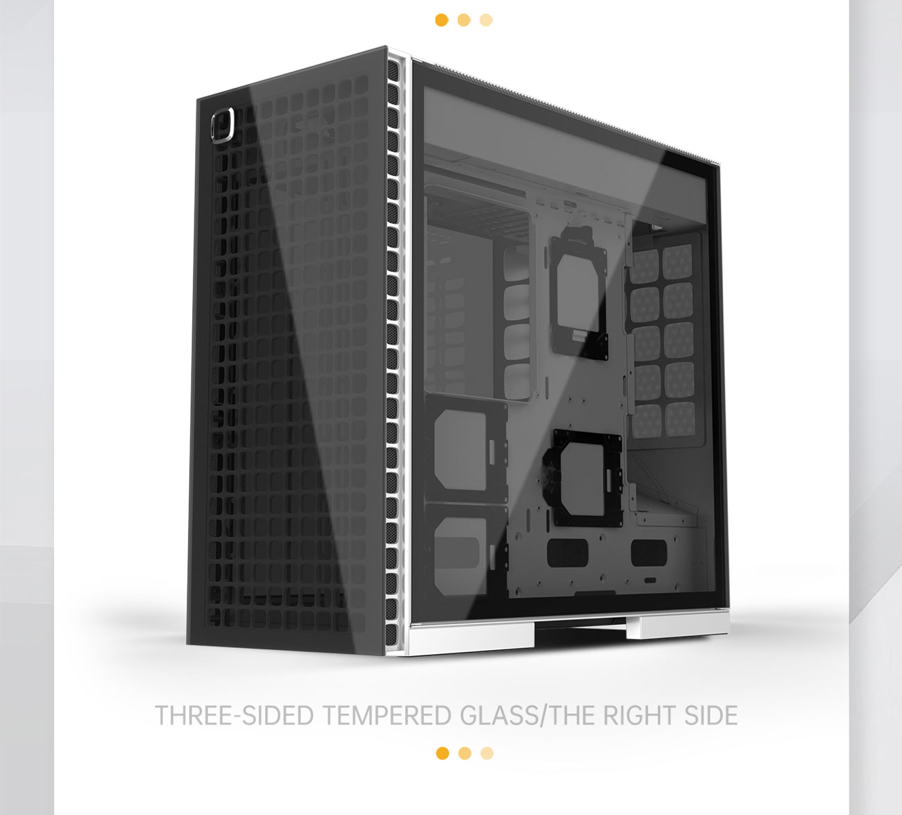 Geometric Future M6 Cezanne White Mid Tower